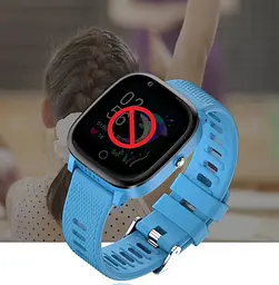 Годинник телефон для дітей Lemfo HW16 з GPS трекером, 4G LTE, SIM-картою, відеодзвінком, камерою, прослуховуванням, геолокацією, Wi-Fi та кнопкою SOS Синій - мініатюра 13