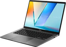 Ноутбук ASUS Vivobook S14 M3407KA-SF144 (14 F, AMD Ryzen 5 AI 330, 16 GB, 512 SSD, UMA, DOS) Matte Gray (90NB16P1-M00900) - мініатюра 2