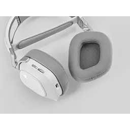 Ігрові навушники Corsair HS80 RGB Wireless White (CA-9011236) [148145] - мініатюра 6