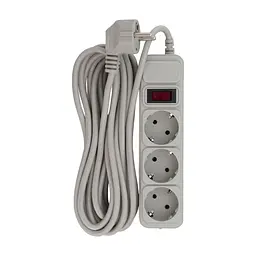 Мережевий фільтр живлення Patron EXT-PN-SP-1035-GR, 5m Gray (EXT-PN-SP-1035-GR)