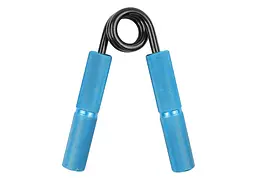 Пружинний кистьовий еспандер EasyFit Hand Grip PRO 114 кг (250 lb) Синій (EF-1902-250) - мініатюра 1