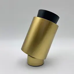 Накладний світильник Skarlat RSLC78015 15W GD+BK 3000K - мініатюра 3