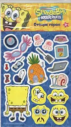 Створи героя «Губка Боб» — набір наліпок ТМ SpongeBob SquarePants (124710)
