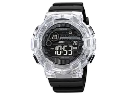 Чоловічий наручний годинник 2110WT White Skmei acs0030269 - мініатюра 2