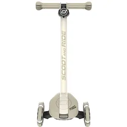 Самокат Scoot and Ride Highwaykick-3s колеса світяться 3+ років світло-сірий (SR-00937) - мініатюра 2