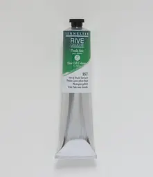 Олійна фарба Rive gauche 200 мл, Фтало-зелений жовтого відтінку (Phthalo Green (Yellow Shade))