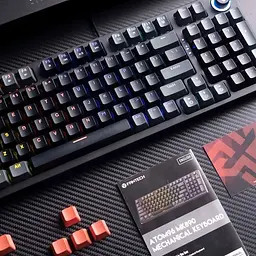 Клавіатура Fantech Atom96 MK890 Red Switch Black [115625] - мініатюра 4