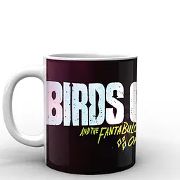 Кухоль GeekLand Хижі птахи логотип у темних тонах Birds of Prey BOP.03.18 330 мл білий - мініатюра 3