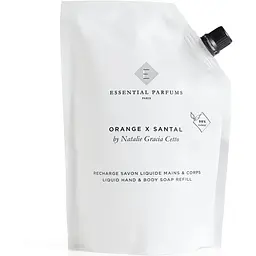 Рідке мило для тіла та рук Essential Parfums Orange X Santal 500 мл Рефіл