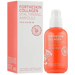 Сироватка для обличчя Fortheskin Collagen Vital Firming Ampoule з колагеном, 100 мл - мініатюра 2