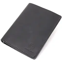 Шкіряний чоловічий гаманець GRANDE PELLE 12х14,5х1 см acs0026939