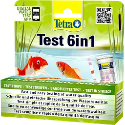 Набір індикаторних тестів для води Tetra Pond Test 6in1 - мініатюра 4