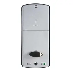 Замок біометричний автономний Trinix TRL-5203BTF Silver Right з Bluetooth, зчитувачем відбитків пальців і карт Mifare (65-00056) - мініатюра 4