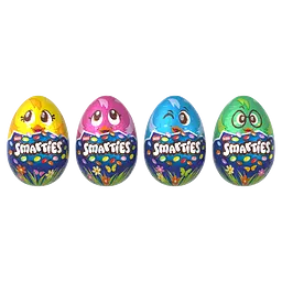 Шоколадна фігурка Smarties Великоднє яйце з шоколадного драже в глазурі в асортименті 50 г - мініатюра 6