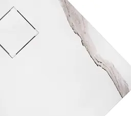 Душовий піддон Rea Magnum 80x100 carrara white REA-K7004, Мармур - мініатюра 3