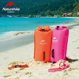 Буй-гермомішок Naturehike NH17S001-G 18л з хомутом (Рожевий) - мініатюра 7