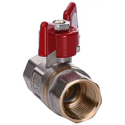 Кран кульовий прямий Q Professional 1/2″ ВВ КБ PN40 QP151 - мініатюра 2