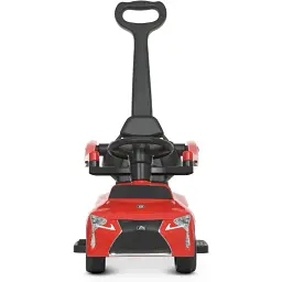 Каталка-толокар Bambi Racer M 4579-3 музичний червоний - мініатюра 3