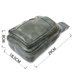Стильний слінг сумка для жінок з екошкіри Vintage 18,5х29х8 см sum0026965 - мініатюра 4