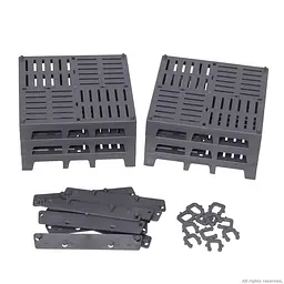 Набір розширення Eheim extension set 6 шт. 9х9 см для донного фільтра 3540/3541 (3545000) - мініатюра 3