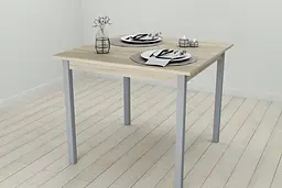 Стіл кухонний Ferrum-decor Дієго 75x90x90 Сірий ДСП Сонома 16мм (FRD-106315)
