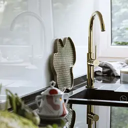 Змішувач для кухні Omnires Tula gold (TL6050GL) золотий - глянцевий - мініатюра 3