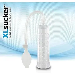 Вакуумна помпа XLSucker Penis Pump Transparant - мініатюра 4