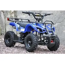 Квадроцикл електричний дитячий Crosser 1000W синій - мініатюра 5
