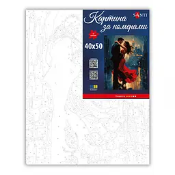 Картина за номерами Santi Танці вночі 40х50 см (955772) - мініатюра 2