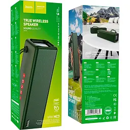 Портативна акустика Hoco HC3 Bounce Dark Green (741653) [132420] - мініатюра 5