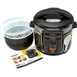 Мультиварка-скороварка Rotex REPC73-B [89420] - мініатюра 6