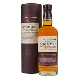 Віскі Longmorn 18 yo Speyside Single Malt Scotch Whisky 48% 0.7 л (828594)