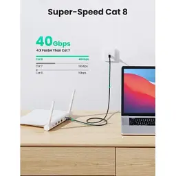 Патч-корд 2м, S/FTP cat 7 RJ-45 COPPER Ugreen (U_80431) - мініатюра 4