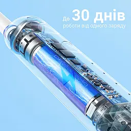 Електрична зубна щітка обертаюча з футляром Bitvae R2 8 насадок White - мініатюра 5
