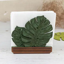 Дерев'яна серветниця VANZA MONSTERA - мініатюра 6