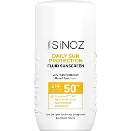 Сонцезахисний флюїд для обличчя Sinoz Daily Sun Protection SPF50+ 50 мл