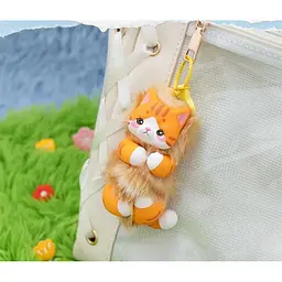 Колекційна іграшка з кільцем 10/10 Toys Bobocat серія Golden Fruit blind box (QWJG402) - мініатюра 6