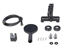 Змішувач для ванни Qtap Vlasta New QTVLA259GMB45643 Gunmetal Black PVD - мініатюра 6