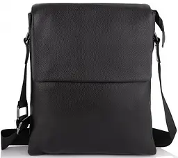 Чоловіча сумка з натуральної шкіри Tiding Bag чорна (SA25F-8873A) - мініатюра 1