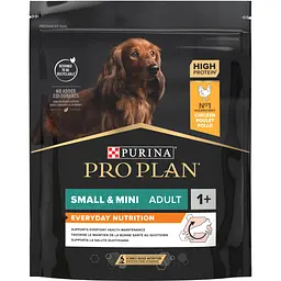 Сухий корм для дорослих собак дрібних порід Purina Pro Plan Adult Small & Mini, з куркою, 700 г (12272468)