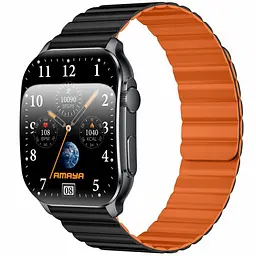 Смарт-годинник ASW-07 Smart sports watch (call version) Black Amaya teh0030168