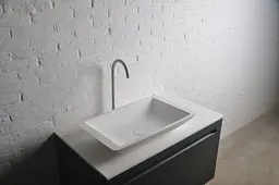 Раковина Volle Solid surface 59x34 13-40-859, Білий