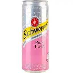 Напій газований Schweppes Pink Tonic 330 мл