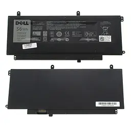 Батарея для ноутбука Dell 4P8PH (Inspiron 15 5547 5558 5565 7537 7547 7548) 7.4V 7410mAh 56Wh Чорний - мініатюра 2