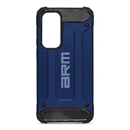 Чехол для Samsung Galaxy S24 FE 5G (SM-S721), Panzer, синий, противоударный, бронированный, милитари, панель-накладка, защита всего корпуса, защита дисплея и камеры, термополиуретан (TPU) + поликарбонат (PC), ArmorStandart (ARM76922)