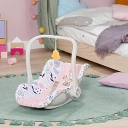 Крісло-переноска для ляльки BABY BORN 2 в 1 – КВІТКОВИЙ СТИЛЬ BABY born 838518 - мініатюра 7