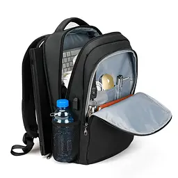 Рюкзак Tigernu T-B3515 з відсіком для ноутбука 15.6" та USB 18 л Black (16232) - мініатюра 3