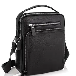 Барсетка чоловіча шкіряна через плече Tiding Bag M5608-1A