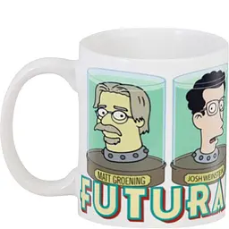 Кухоль GeekLand Футурама Futurama 02.33 голова у банку.586 330 мл білий - мініатюра 3