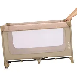 Манеж-ліжко Lionelo Jasmin Easy Fold Beige Sand (LO-JASMIN EASY FOLD BEIGE SAND) - мініатюра 5